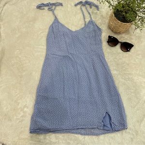 Abercrombie Blue Polka Dot dress
